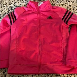 Adidas track jkt fushia